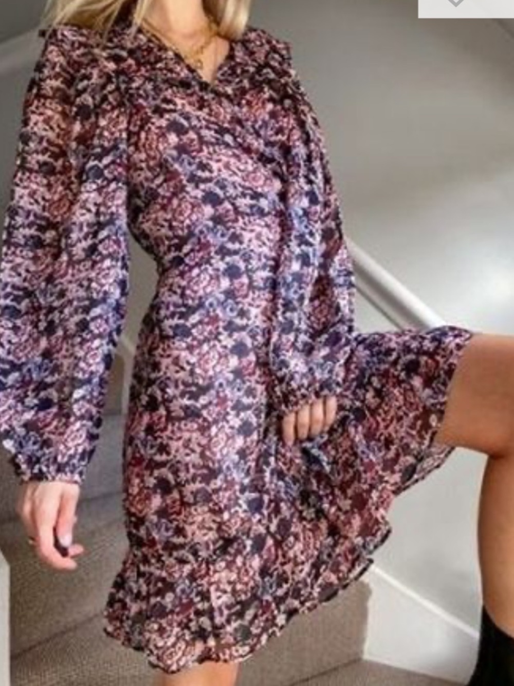 & Other Stories Wrap Dress